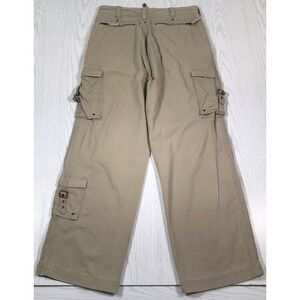 Vintage Paratrooper Cargo Pants Men 36x32 US Expedition Brown Baggy Y2k Utility